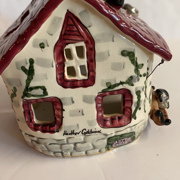 Vintage 2002 Blue Sky Clay Doctors Office meant at tea lite candle. - Picture 8 of 14